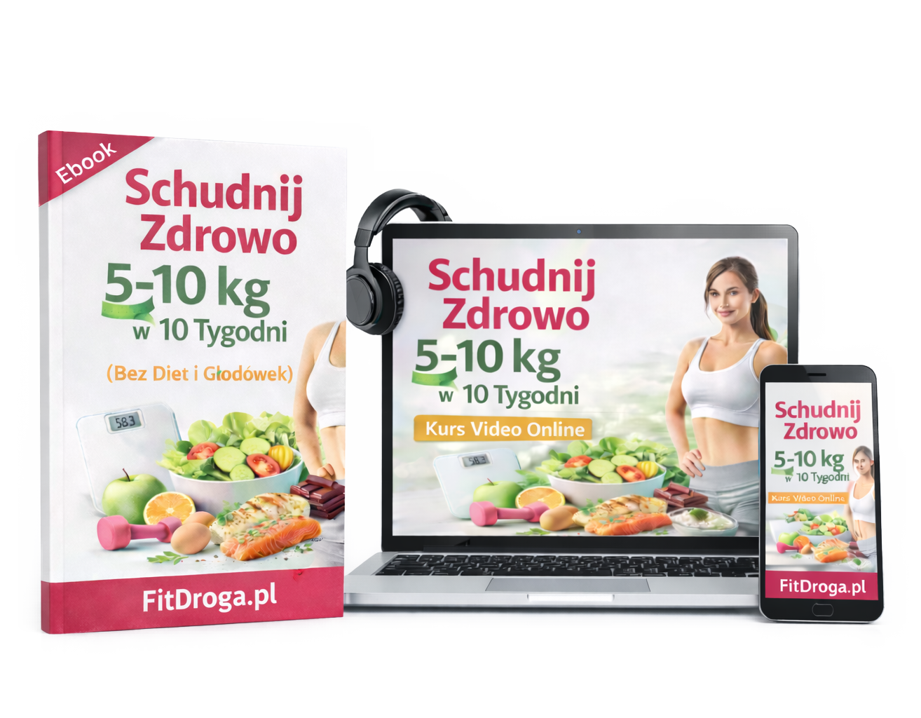 pakiet ebook+kurs video online fitdroga pl